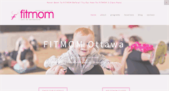 Desktop Screenshot of fitmomottawa.com